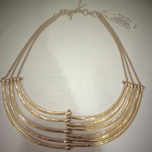 Lucky Brand Brass Semi Precious Accent
